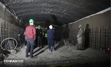 بازدید دانشجویان از پروژه ایستگاه مترو تختی 25