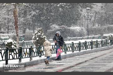 بارش برف در تهران 39