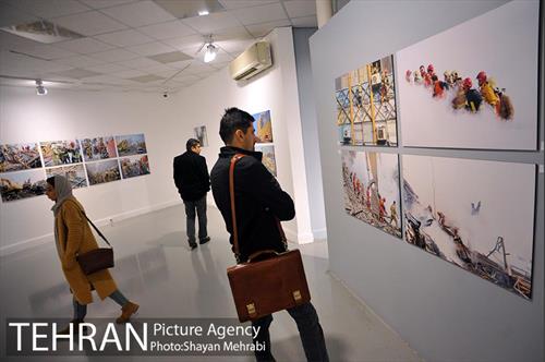 افتتاح نمایشگاه عکس پلاسکو در خانه هنرمندان 20