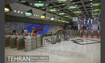 ایستگاه تقاطعی میدان امام حسین(ع) پیش از افتتاح 18