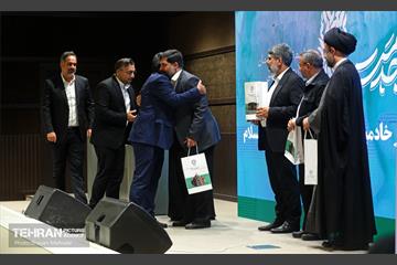 تجلیل از خادمان شهرداری در مرز مهران 6