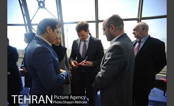 بازدید شهردار بلگراد از برج میلاد و رصدخانه شهر تهران 11