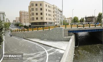 بهره برداری از پروژه عمرانی در منطقه ۵ 2