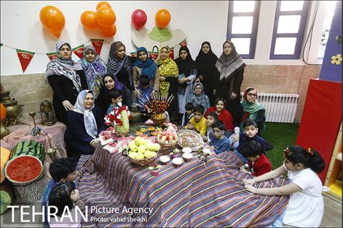 جشن شب یلدای کودکان و نوجوانان نابینا 17