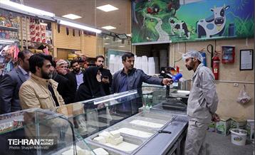 بازدید سخنگوی دولت از بازار میوه و تره‌بار و شهروند جلال آل احمد 64