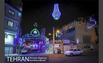 آذین بندی منطقه 21 در ایام شعبانیه 8