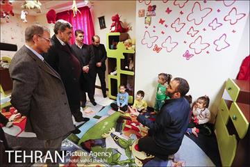 بازدید شهردار تهران از موسسه خیریه بهشت امام رضا (ع) 14