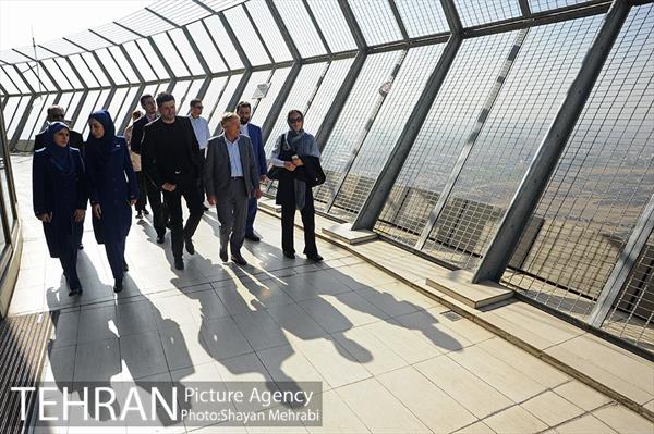 بازدید شهردار سارایوو از رصد خانه تهران و برج میلاد 16