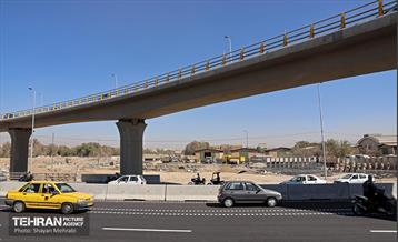 آیین افتتاح دسترسی شمال به جنوب بزرگراه آیت‌الله سعیدی 12