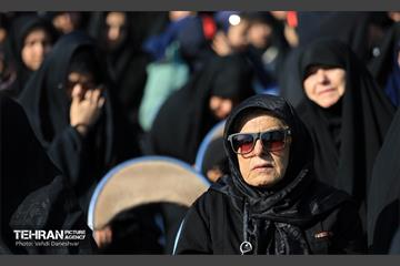 عزاداری شهادت حضرت فاطمه(س) در منطقه 17 20