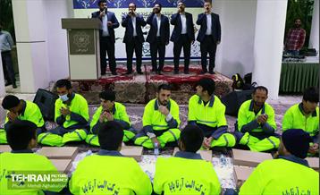 ضیافت افطار پاکبانان در منطقه 8