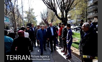 بازدید معاونین شهرداری تهران از نوروزگاه بلوار کشاورز 5