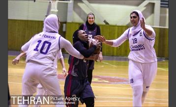 دیدار تیم های بسکتبال نارسینا و گروه بهمن 3