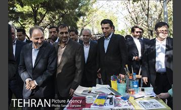 بازدید شهردار تهران از نوروزگاه بلوار کشاورز 6