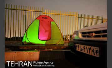 هواداران شب قبل از شهرآورد ۸۴ 8