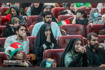 اکران عمومی فوتبال ایران_آمریکا در برج میلاد تهران  45