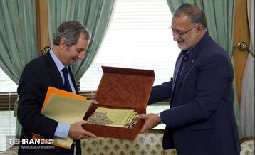 دیدار سفیر پرتغال با شهردار تهران 15