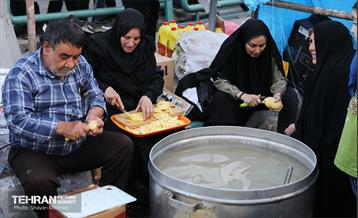 مهمانی ۱۰ کیلومتری عید غدیر در تهران 37