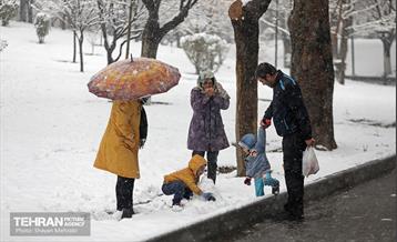 بارش برف در تهران 28