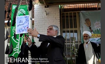 نواختن زنگ آغاز سال تحصیلی توسط دکتر حسن رباطی 13