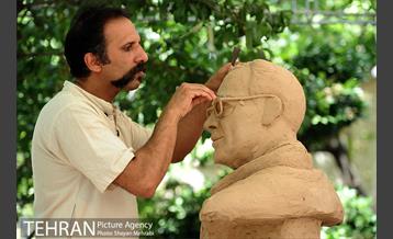 دومین سمپوزیوم مجسمه‌سازی مفاخر ایران 10