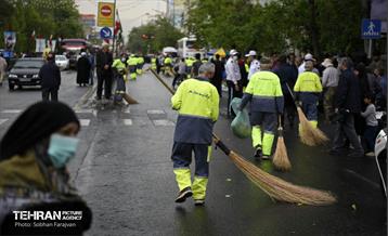 خدمات شهرداری تهران در پایان روز قدس 7
