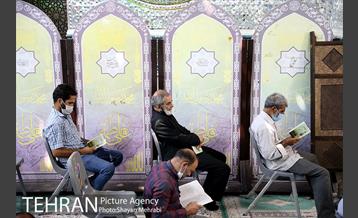 مراسم دعای عرفه در امامزاده زید(ع) بازار 23