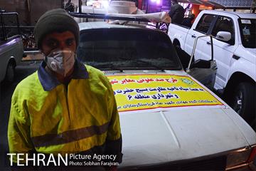 طرح ضدعفونی معابر شهری 4