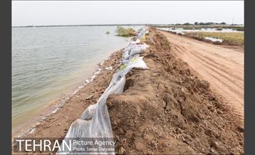 بازدید شهردار تهران از منطقه سیل زده پل سبحانیه دشت آزادگان 1