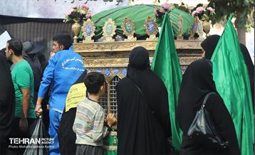 آیین پیاده‌روی جاماندگان اربعین حسینی در مناطق شهرداری تهران 6