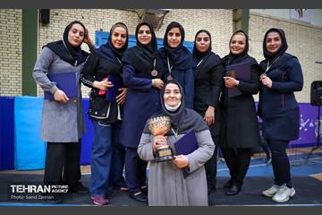 اختتامیه مسابقات والیبال بانوان 14