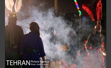 اجرای تعزیه سوگواره عاشورایی در دریاچه شهدای خلیج فارس 15