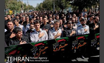 تشییع پیکر آتشنشان شهید مهدی حاجی پور 11