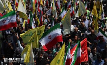 راهپیمایی مردمی علیه تهاجم رژیم صهیونیستی به ایران 22