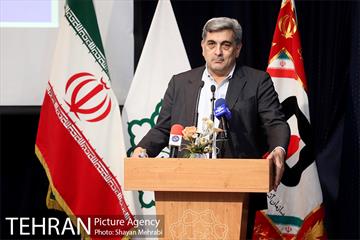 آیین تقدیر از آتش نشانان حریق پالایشگاه تهران 22