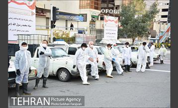 رزمایش مشترک سپاه و شهرداری تهران  6