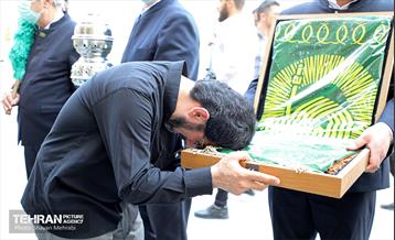 حضور خادمان امام رضا(ع) در بهشت حضرت زهرا(س) 18