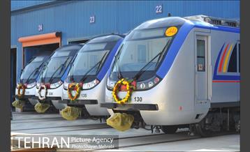 آیین بهره برداری از ٥٩ واگن مترو با حضور دکتر قالیباف 1