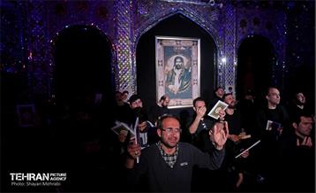 احیای شب بیست‌ویکم ماه رمضان امامزاده پنج تن لویزان 6