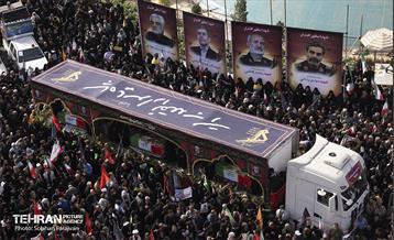 تشییع شهدای اقتدار ملی در تهران 40