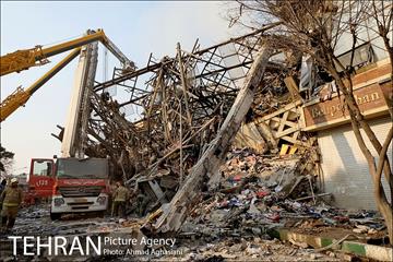 ساختمان پلاسکو فرو ریخت -4 5