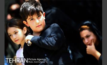 مراسم آتش زدن خیمه ها در ظهر عاشورا‎ 12