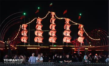 آئین بدرقه زائران اربعین در میدان آزادی 49