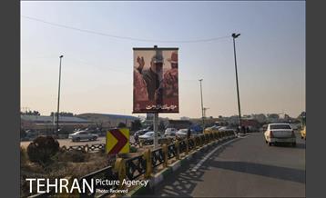 سیاه پوش شدن شهر در سالگرد شهادت سردار سلیمانی 4