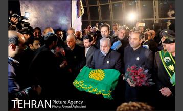 رونمایی از پرچم حرم حضرت عبدالعظیم (ع) در برج میلاد 37