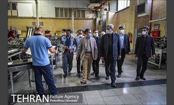 بازدید شهردار از چاپخانه همشهری 23