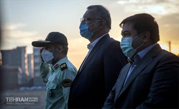 صبحگاه مشترک یگان حفاظت شهرداری تهران با حضور شهردار تهران 6