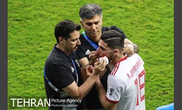 دیدار تیم های ایران و عراق 10