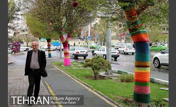 اکران هنرهای محیطی نوروزی در بلوارکشاورز 21