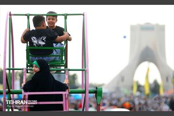 مهمانی ۱۰ کیلومتری عید غدیر در تهران 60